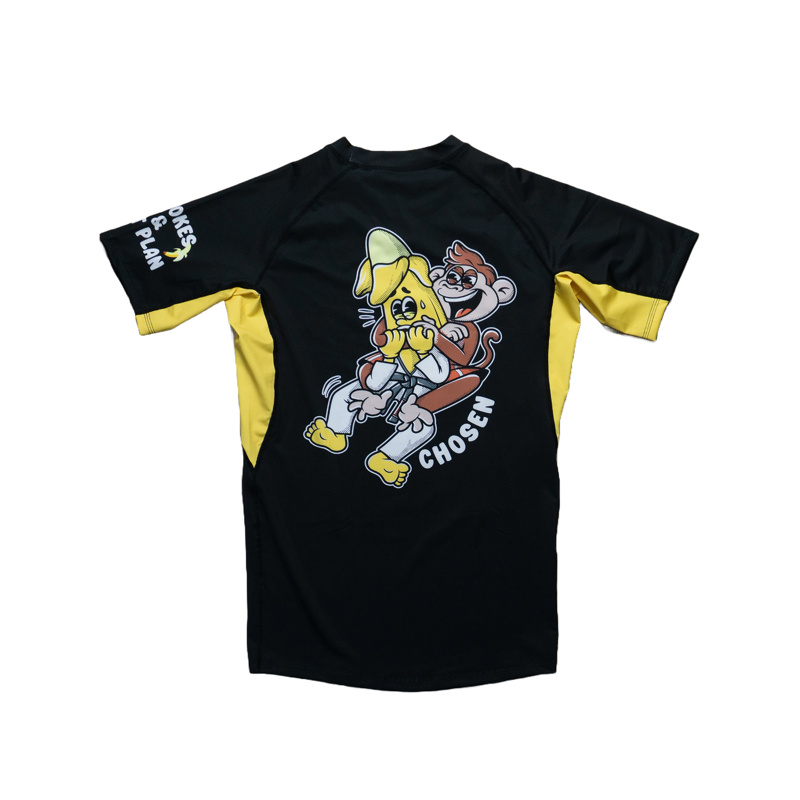 CHOSEN Chokes & Diet Rashguard - black